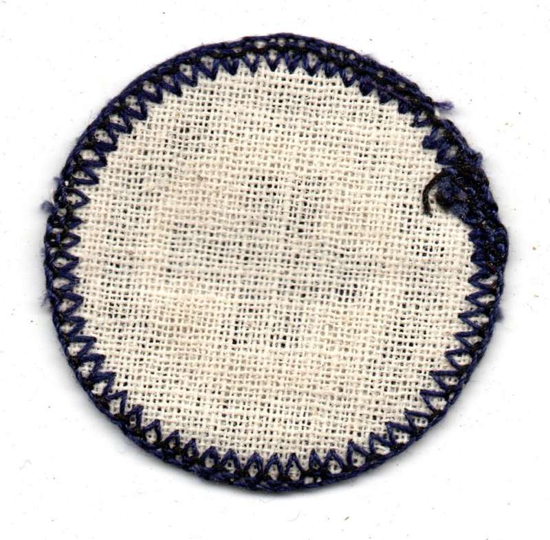 Vintage Girl Guides, Guide Interest Badge: Child Nurse Cloth Badge 42mm