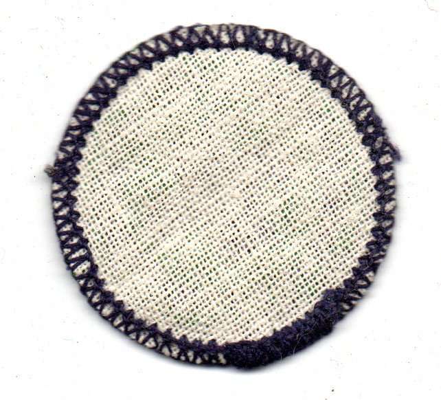 Vintage Girl Guides, Guide Interest Badge: Child Nurse Cloth Badge 42mm