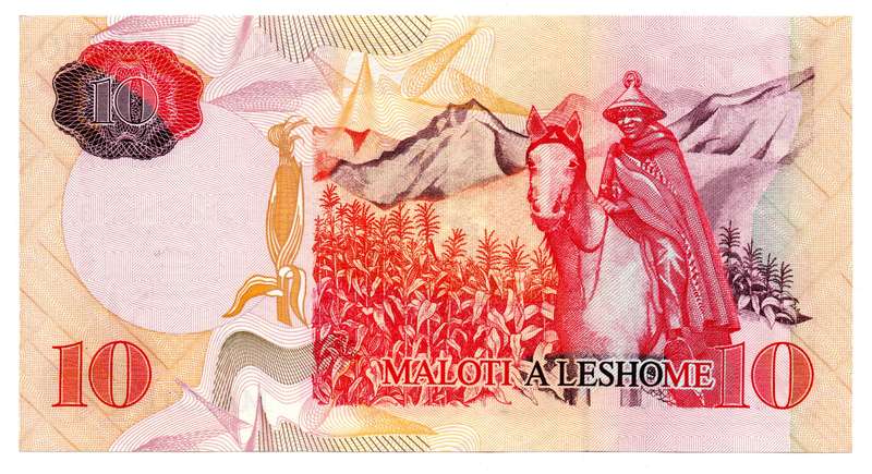 2006 Lesotho 10 Maloti Pick#15d