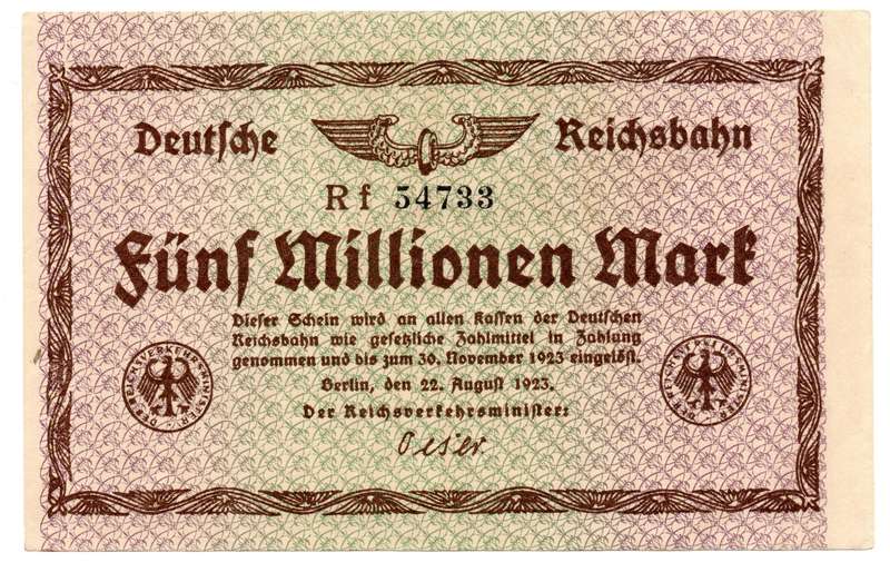 1923 German Berlin 500 Million Mark