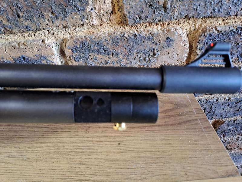 Air rifle PCP Nova Vista 1000 5.5cal black synthetic