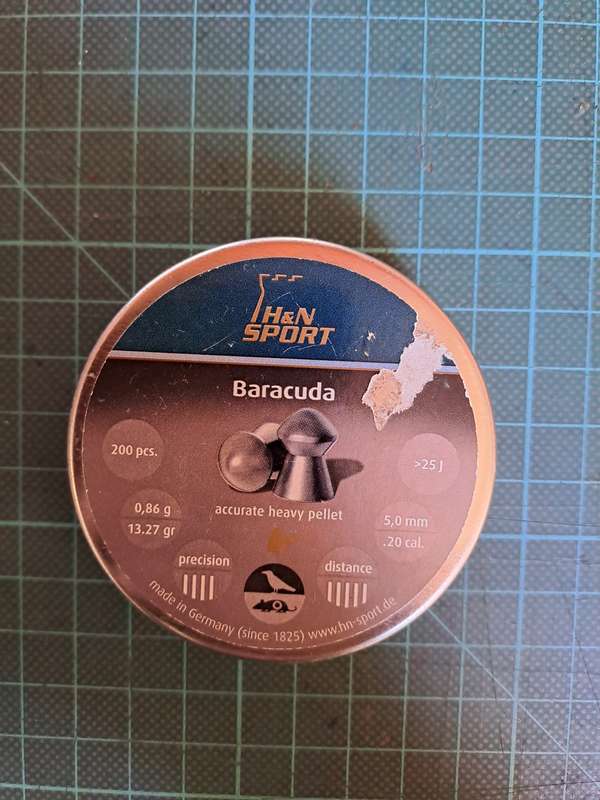 Air rifle pellets H&N Baracuda .20/5.0mm