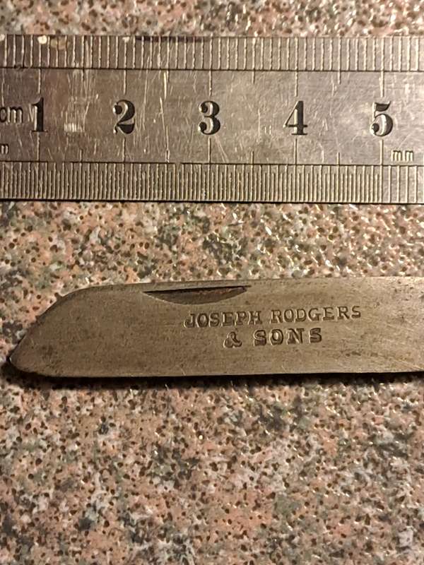 Antique pocket knife Joseph Rodgers and sons England shefield