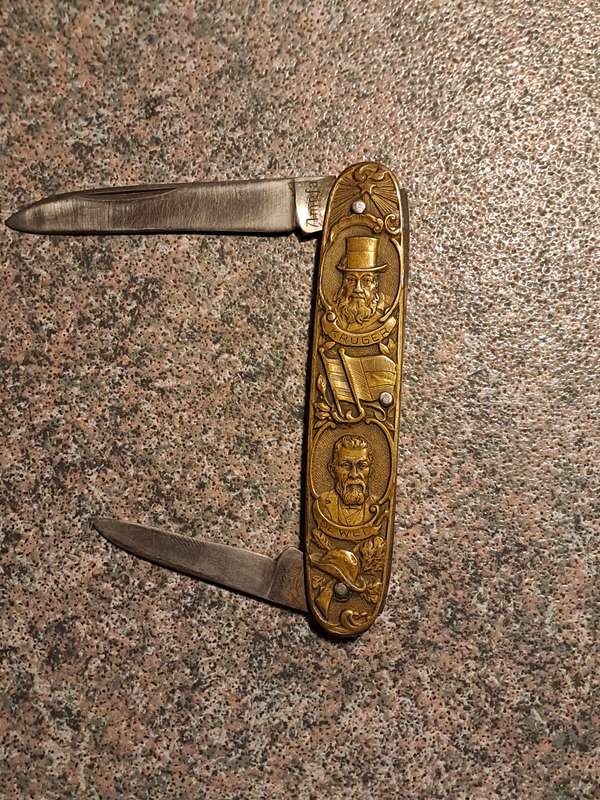 Vintage Pocket Knife Afrikana Paul Kreur and De Wet