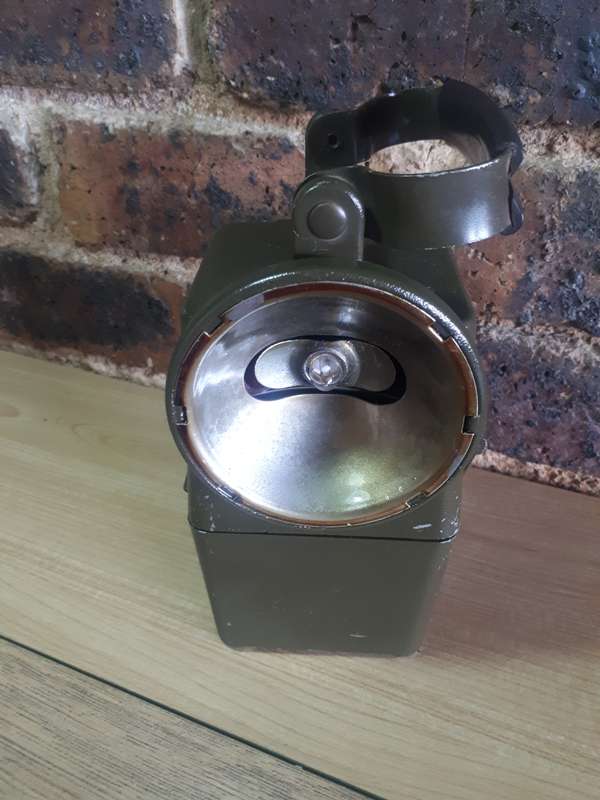 Vintage military signal lamp/ search light in working condition