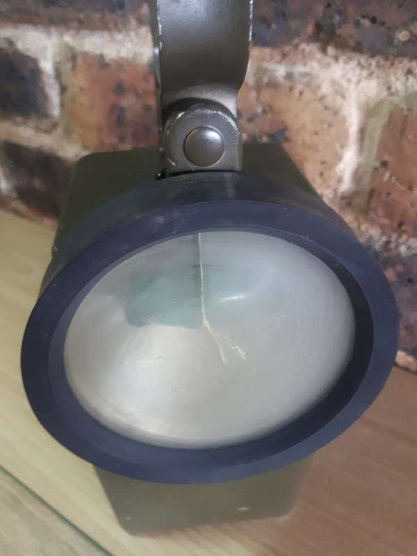 Vintage military signal lamp/ search light in working condition