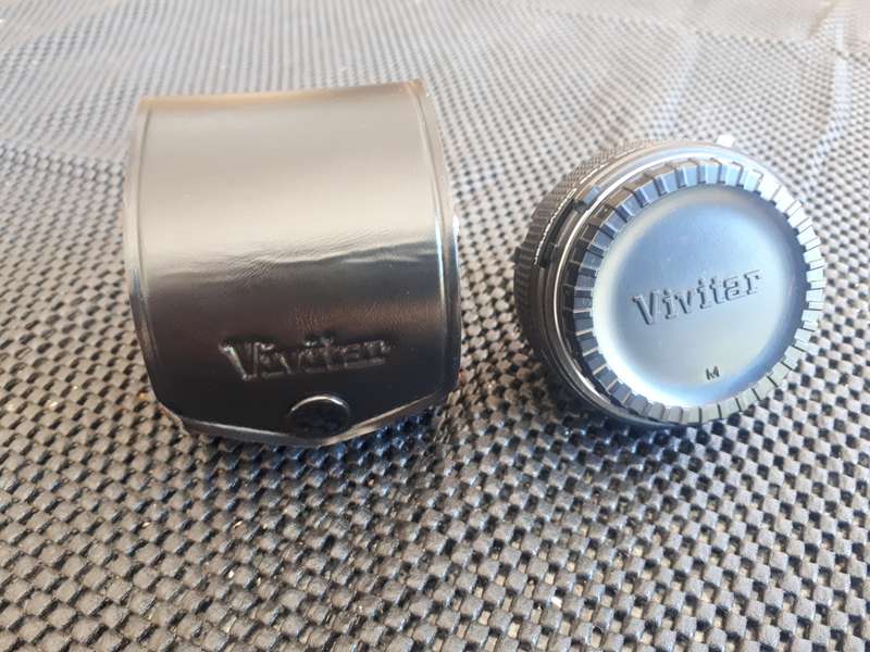 Camera lens Vivitar 2x-5 Tele Converter MC in case