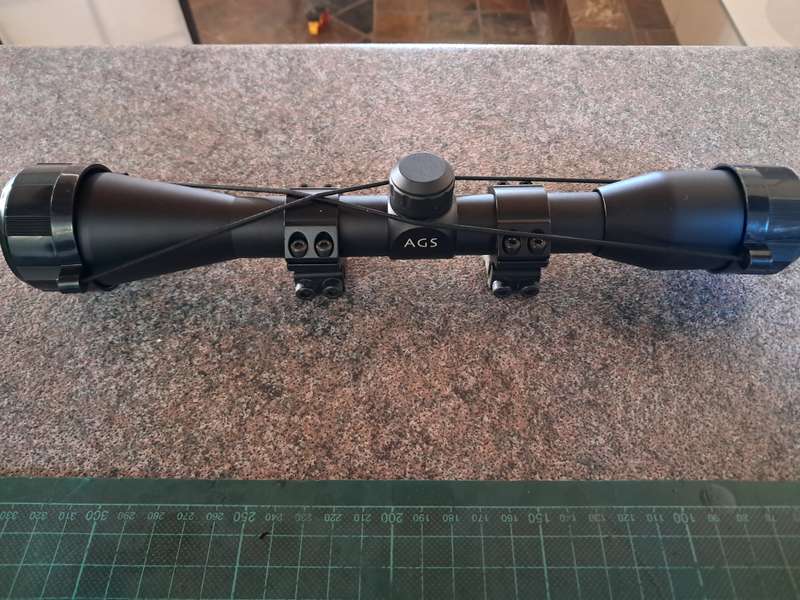 Air rifle scope AGS in exelent condition bargain