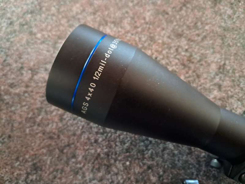 Air rifle scope AGS in exelent condition bargain