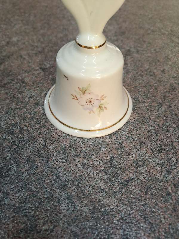 Vintage Bone China bell made in England mid 20th century