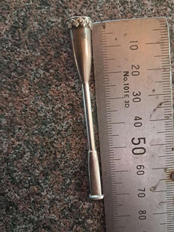 Antique cigarette holder ladies silver or plated