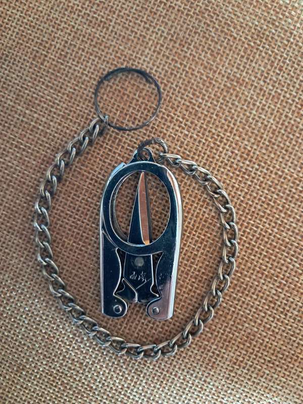 Mini foldable scissors compact