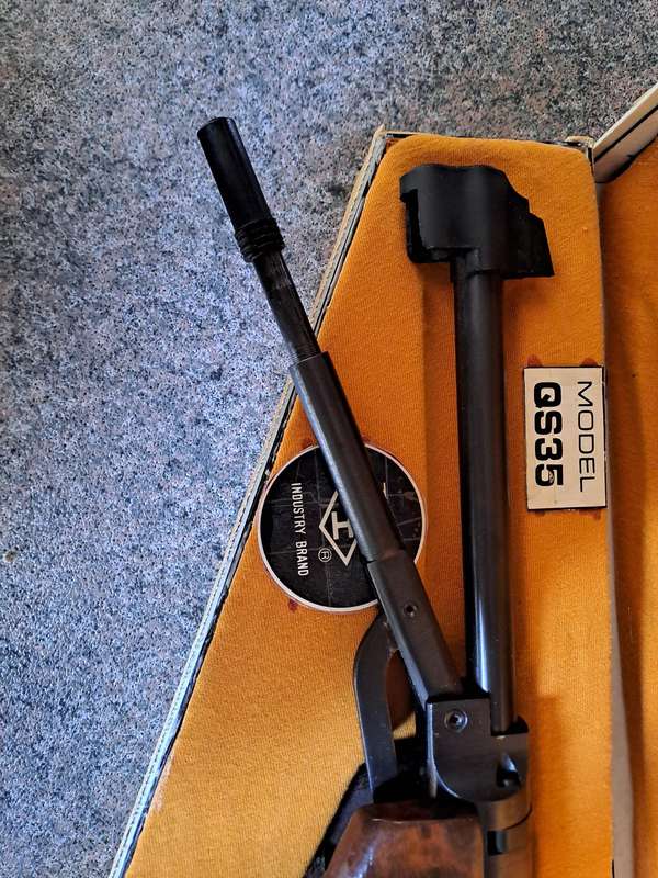 Air pistol Underliever Industry brand 4.5 mm rare