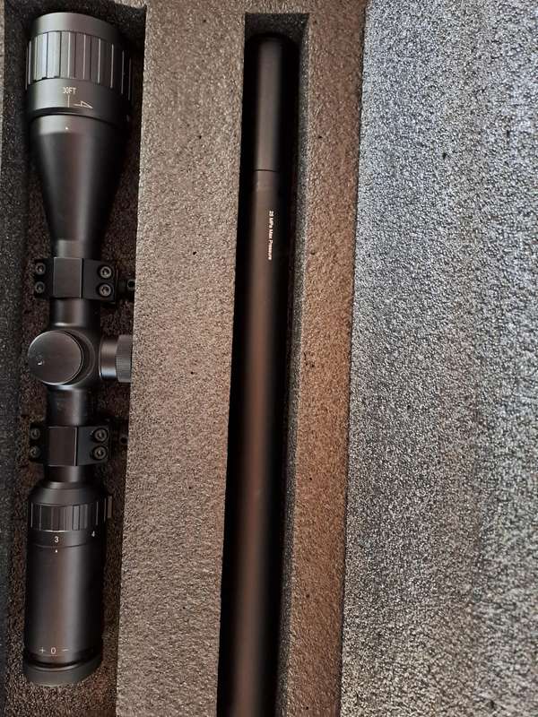 PCP Air rifle Snowpeak M30B 5.5mm .22 with Hawk scope