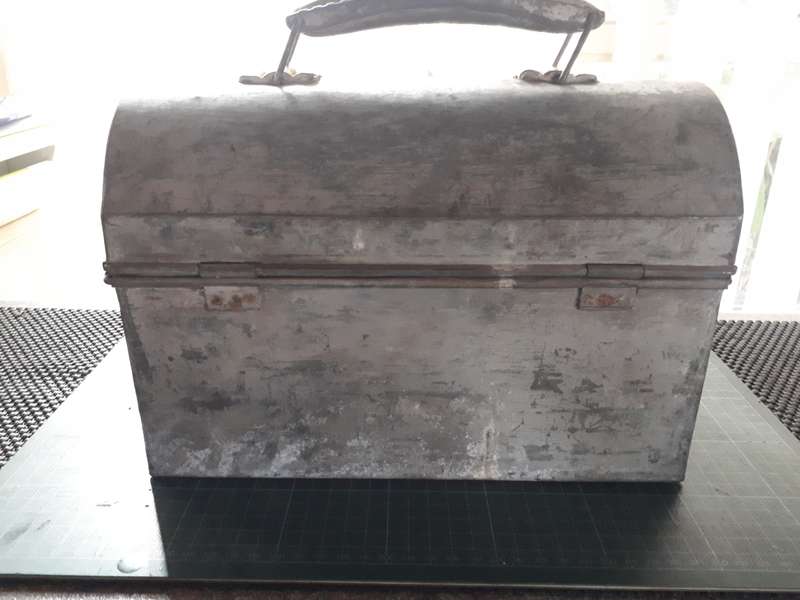 Old vintage SAR lunch tin used on steam trains