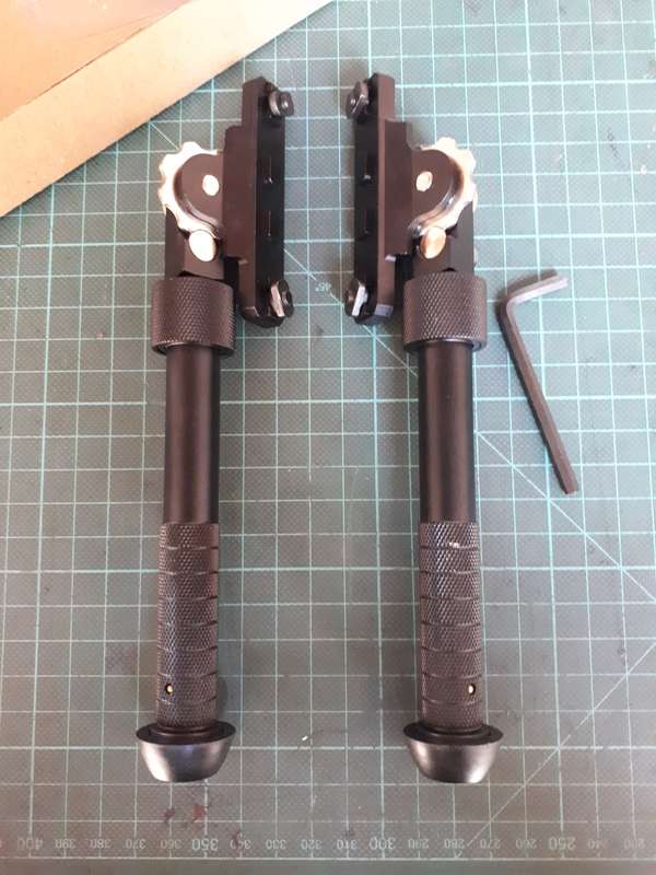 Bi pod m-lock tactical side mount Ajustable new