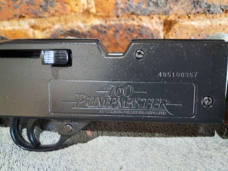 Air rifle Crosman 760 pumpmaster 4.5mm .177 cal