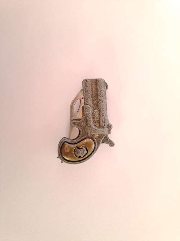 Vintage Pocket knife mini folder pistol
