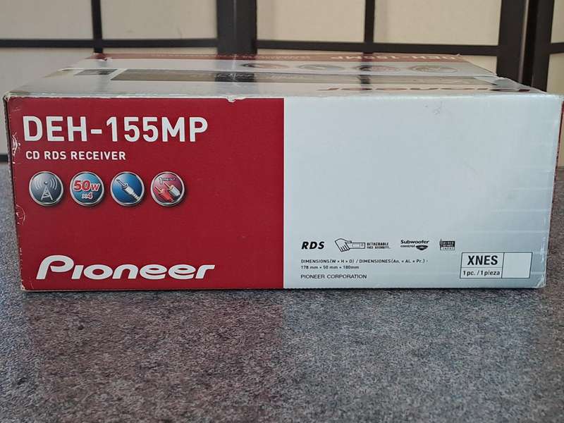 Pioneer Car Radio DEH-155MP new
