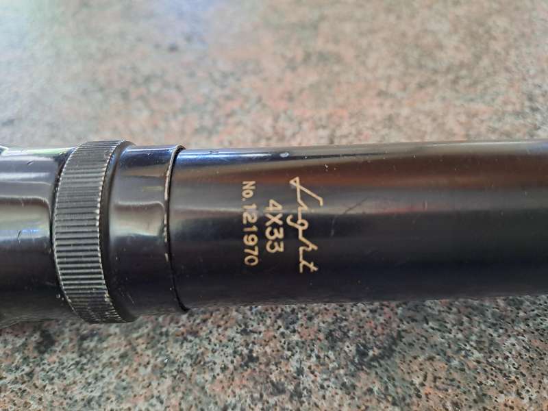 Vintage scope Savage Light 4x33 Suwa Japan