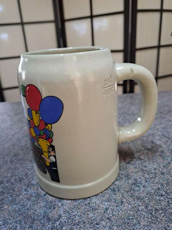 Vintage Bavarian Grub Vom Oktoberfest 0.5l beer mug stoneware in exslent condition