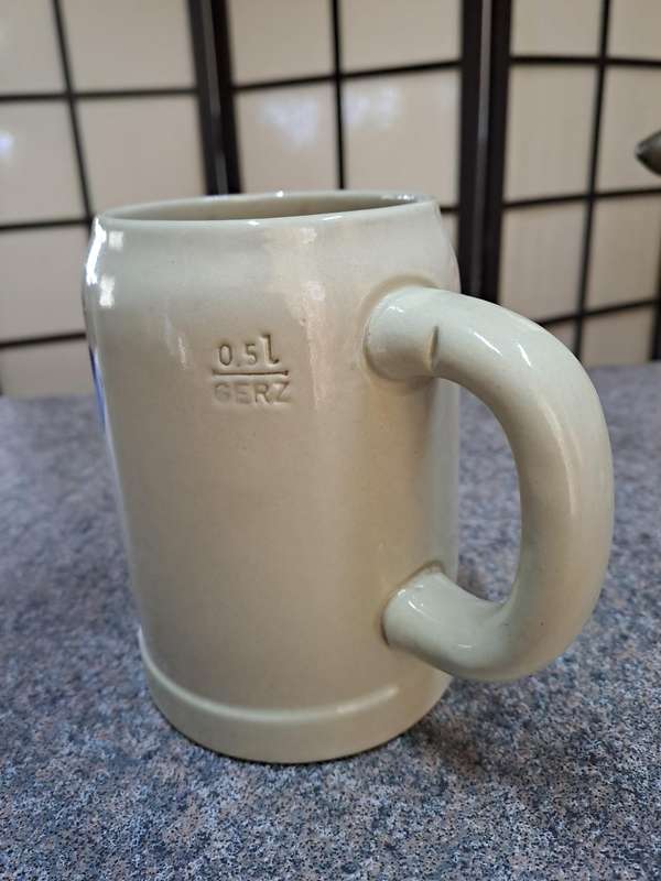 Vintage Bavarian Grub Vom Oktoberfest 0.5l beer mug stoneware in exslent condition