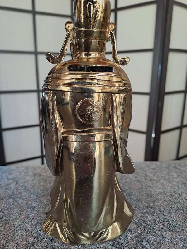 Vintage money box Hang seng bank 1960s made in Japan