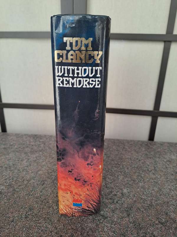 Tom Clancy Without Remorse 1993 Hard cover novel
