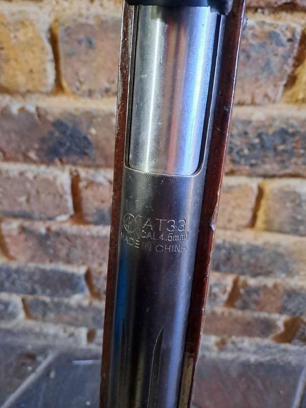 Vintage Air rifle AT33 branded unique Underliever