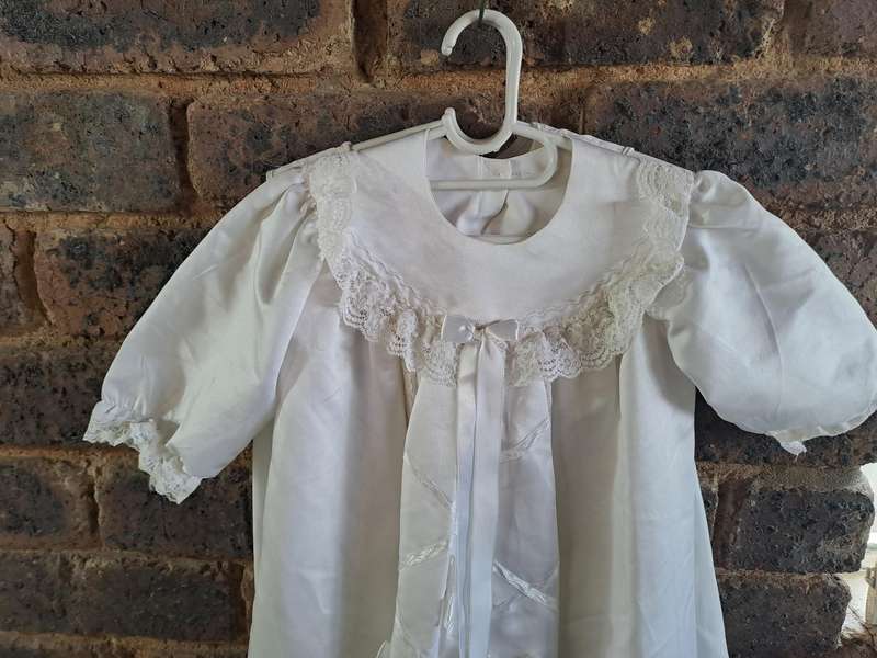 Vintage/Antique baptism dress or doll dresswith under garment