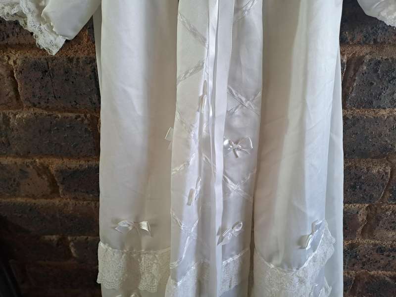 Vintage/Antique baptism dress or doll dresswith under garment