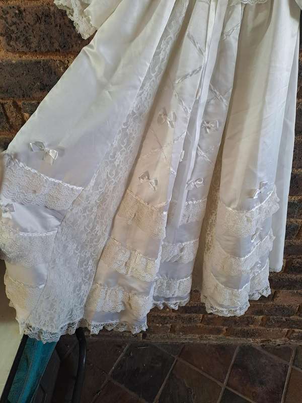Vintage/Antique baptism dress or doll dresswith under garment