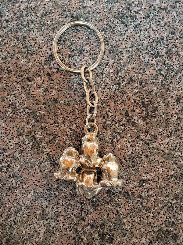 Key ring hear say see and do no evil