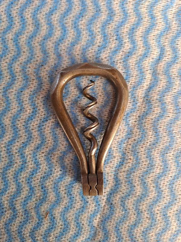 Antique cork screw late 1800's early 1900