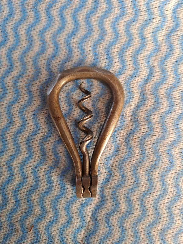 Antique cork screw late 1800's early 1900