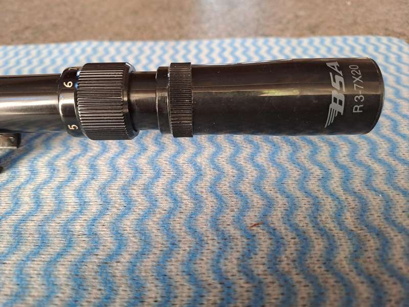Air rifle scope BSA 3 -7 × 20