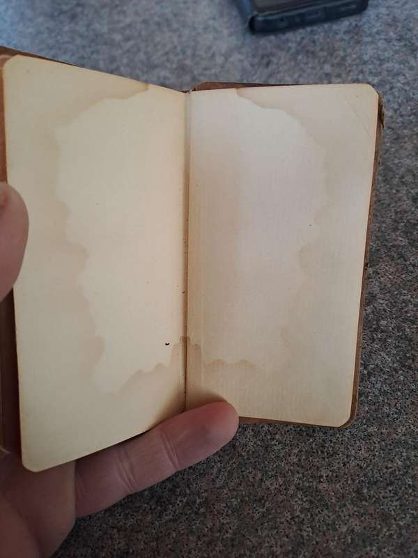 Vintage Bible 1930's pocket size in Geman