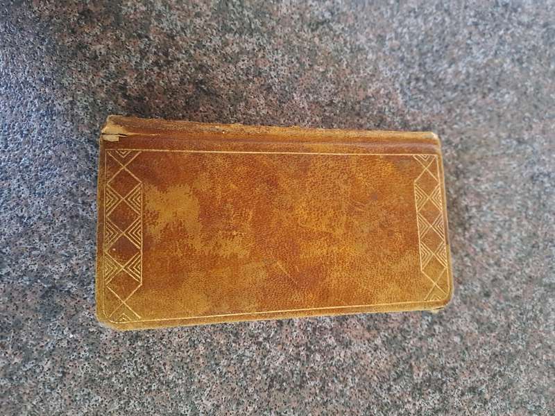 Vintage Bible 1930's pocket size in Geman