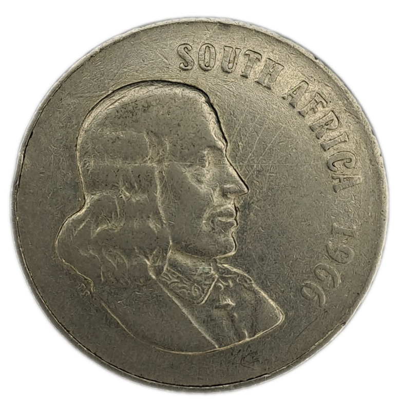 Vintage 1966 50c coin
