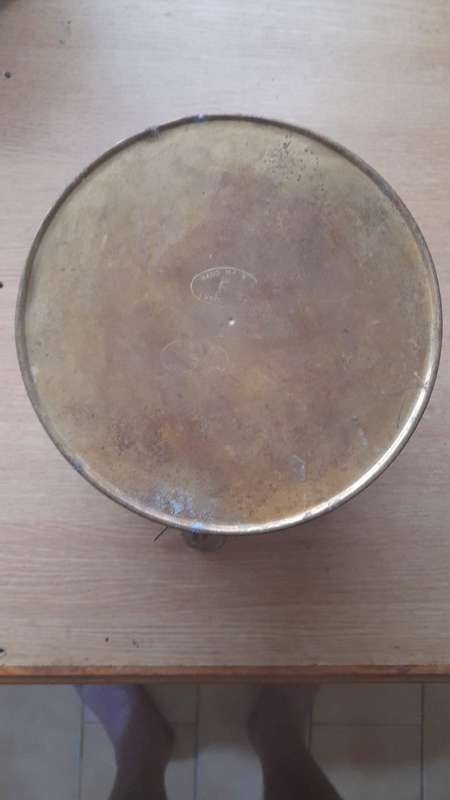lions head brass planter made in Cape Town