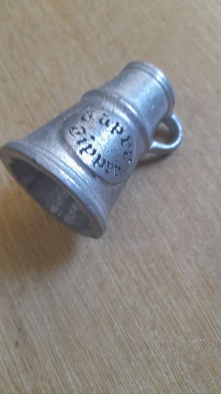 vintage pewter taper tipper candle tool