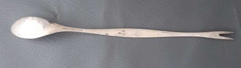 Egon Lauridsen Danish Sterling Silver Martini Spoon Original 2 Ended