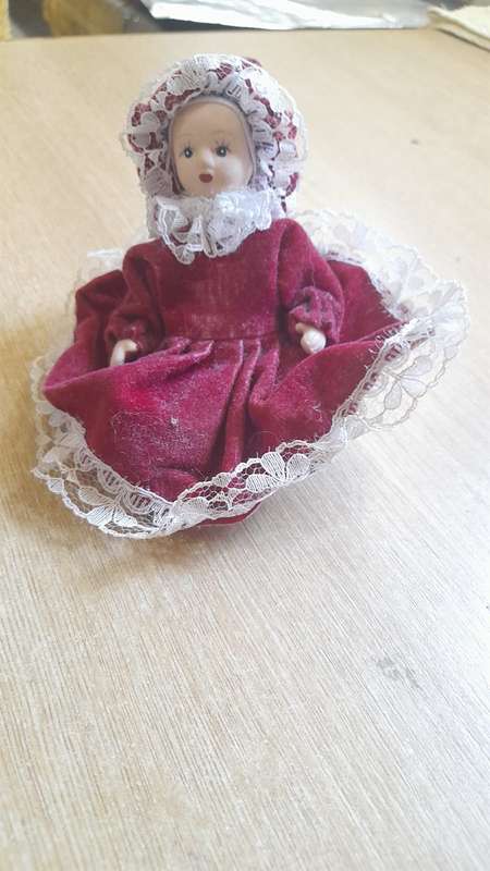 doll Miniature Dollhouse ceramic