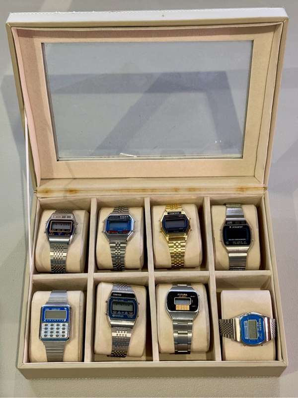 Vintage Watches & Display Case