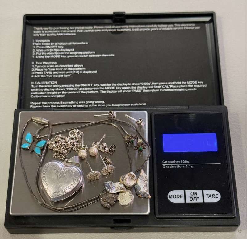 Vintage Sterling Silver Jewellery 21.5g