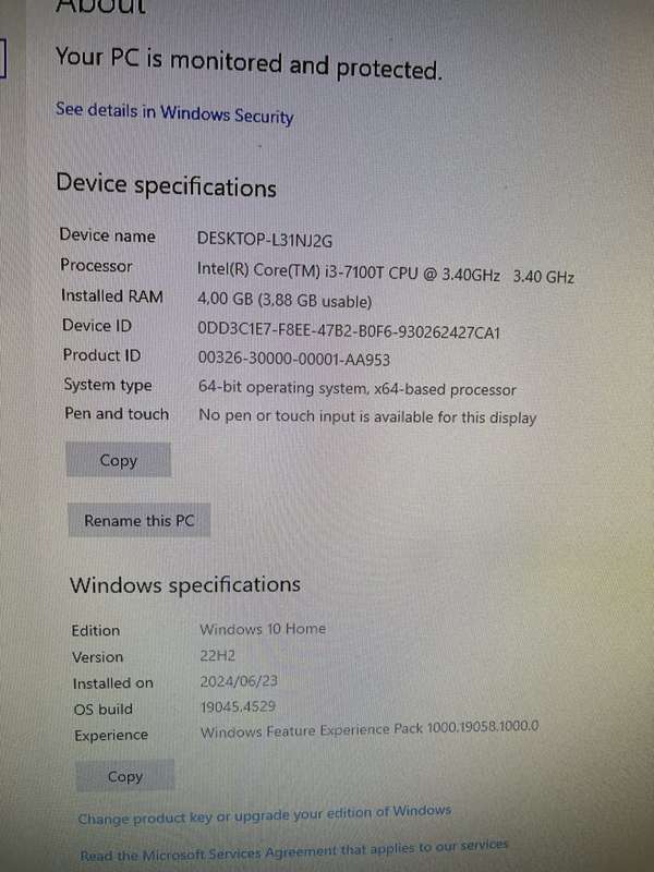 HP Desktop Mini