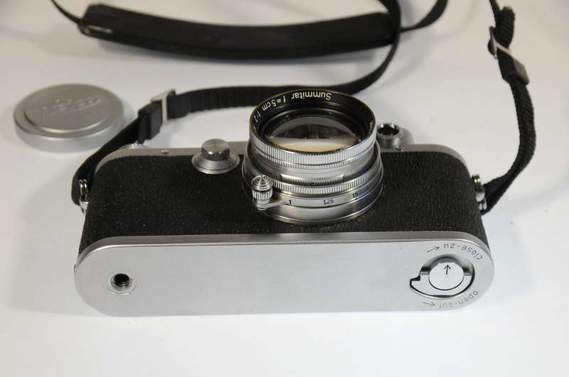 Leica IIIC with 5cm SUMMITAR f2 lens