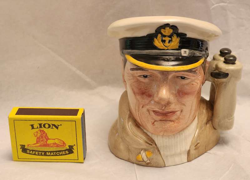 Royal Doulton Character Jug - SAILOR  D6875 - Small  - superb lovely jug, Must see!