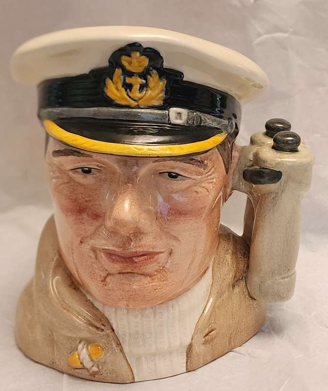 Royal Doulton Character Jug - SAILOR  D6875 - Small  - superb lovely jug, Must see!