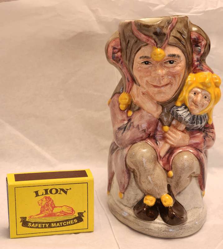 Royal Doulton Character Jug - Jester D6910 - Small - LIMITED edition, scarce, fabulous item!